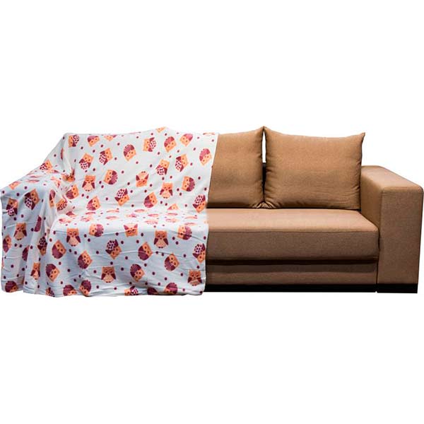 Плед флисовый Underprice Совы 150x180 см